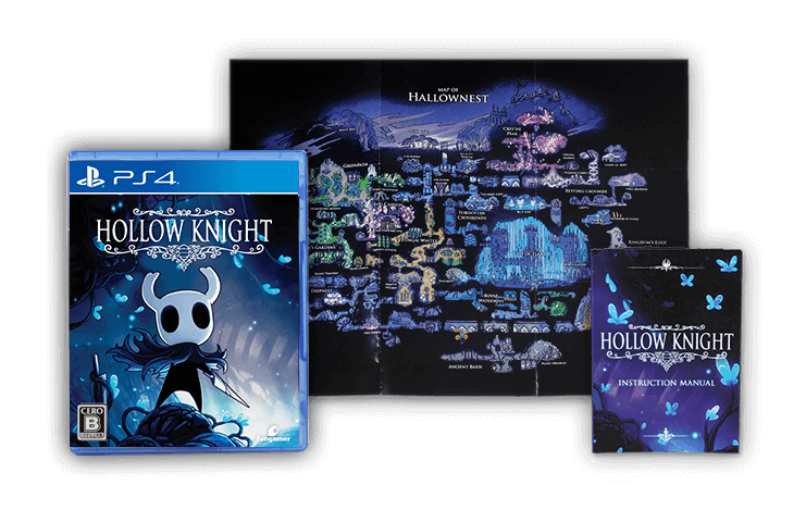 PS4　Hollow Knight　国内版　限定版 PS4 Hollow Knight 国内版 限定版 Hollow Knight Standard